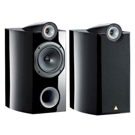 triangle trio NOIR LAQUE enceinte bibliotheque la paire GRADE A PRODUIT NEUF