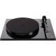 Rega Planar 1 Noir laqué avec cellule Carbon MM