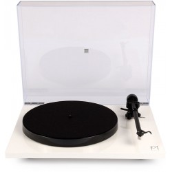 Rega Planar 1 Plus Blanc laqué avec cellule Carbon MM