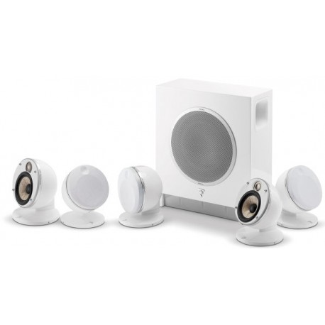 FOCAL DÔME FLAX 5.1 SUB AIR BLANC Packs enceintes compactes