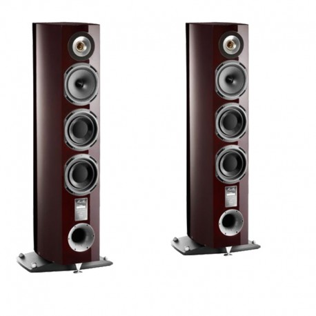 Triangle Magellan CELLO ACAJOU enceinte colonne ht de gamme la paire reprise client