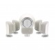 BW MT60D BLANC PACK ENCEINTE HOME CINEMA