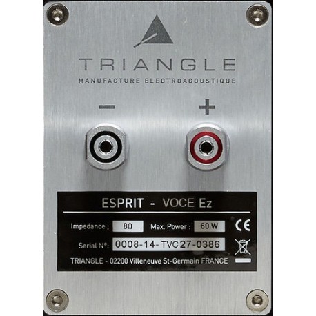 Triangle Voce EZ erable brun Enceinte centrale