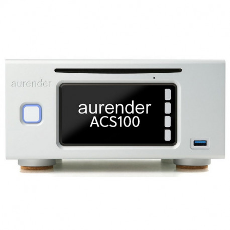 Aurender acs100 streamer et serveur musical 2 slots de stockage usb