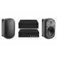 pack triangle ext 7 noir la paire + amplificateur connecté sonos amp