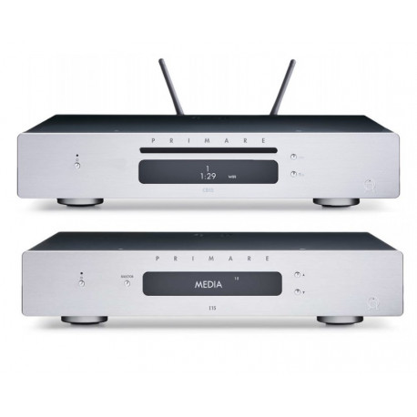 PRIMARE I15MM NOIR AMPLI PHONO INTEGRE + PRIMARE CD15 PRISMA NOIR LECTEUR CD DAC / RESEAU