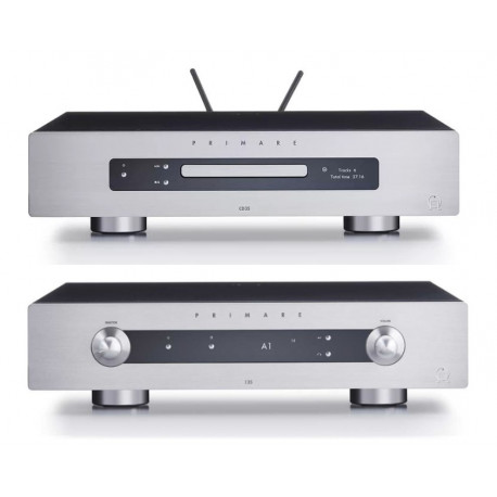 PRIMARE I35 NOIR AMPLI INTEGRE + CD35 PRISMA NOIR LECTEUR CD/DAC/RESEAU