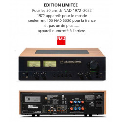 NAD 3050LE AMPLIFICATEUR STEREO SERIE LIMITEE 50eme anniversaire PRE-COMMANDE