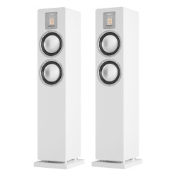 AUDIOVECTOR QR3 BLANC LAQUE ENCEINTES COLONNES LA PAIRE