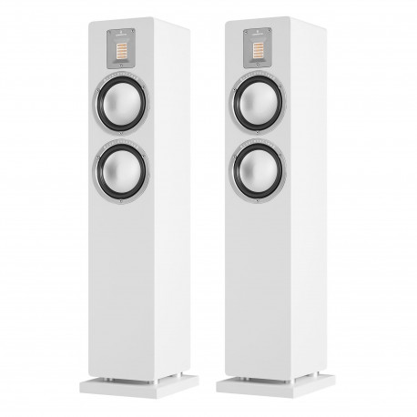 AUDIOVECTOR QR3 BLANC LAQUE ENCEINTES COLONNES LA PAIRE