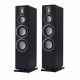 AUDIOVECTOR QR7 NOIR LAQUE ENCEINTES COLONNES LA PAIRE