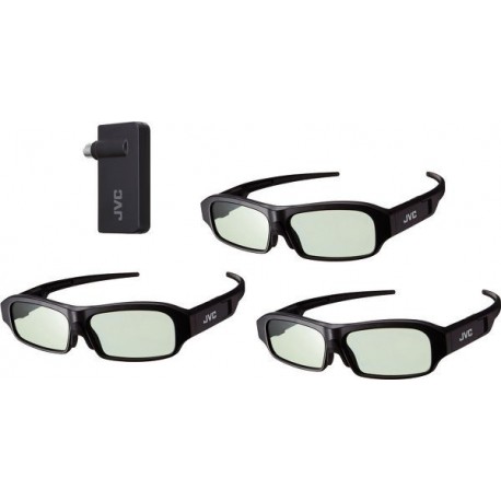 JVC 3xPK-AG3G / PK-EM2G Lunettes 3D JVC 3xPK-AG3G / PK-EM2G Lunettes 3D