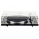 EAT Prélude Piano Black - platine vinyle bras carbone - cellule phono Ortofon 2M Red - couvercle.