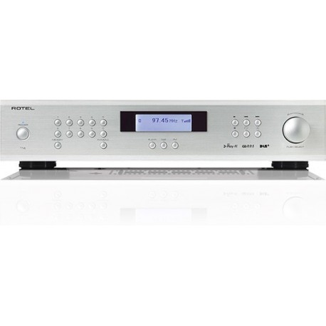 Rotel t14 silver tuner fm/dab / dac lecteur réseau