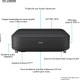 EPSON EH LS650 Noir Vidéoprojecteurs ultra courte focale