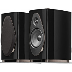 Sonus Faber Sonetto II G2 noir laque (la paire) Enceinte bibliothèque