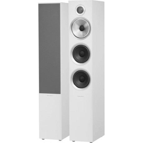 bowers et wilkins 704s2 blanches enceinte colonne la paire reprise client