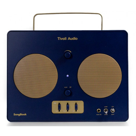 tivoli audio songbook crème et marron enceinte bluetooth autonome