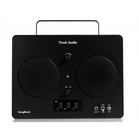 tivoli audio songbook bleu et or enceinte bluetooth autonome