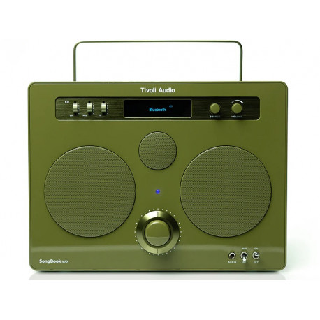 TIVOLI SONGBOOK MAX VERT enceinte bluetooth dab dab+ fm portable