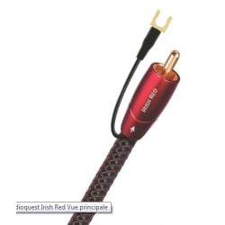 audioquest Irish Red RCA câble pour caisson de grave