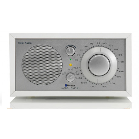 TIVOLI MODEL ONE BT CHERRY SILVER RADIO AM/FM/BLUETOOTH