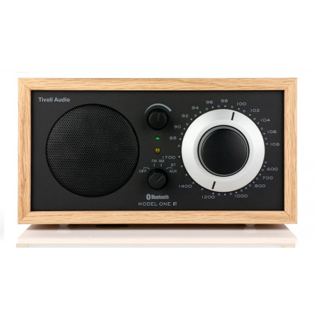 TIVOLI MODEL ONE BT CHERRY SILVER RADIO AM/FM/BLUETOOTH