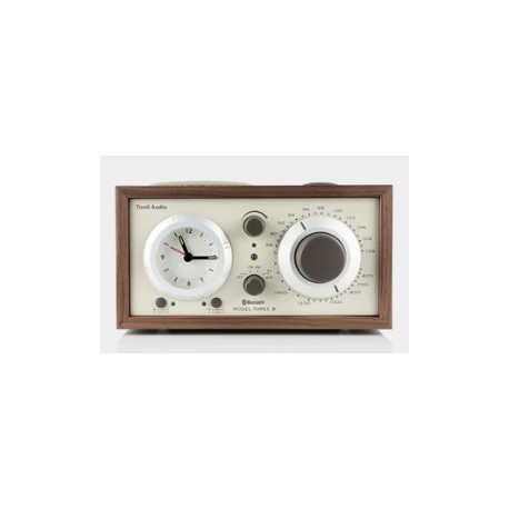 TIVOLI Model Three BT WALNUT BEIGE RADIO BT AM FM ET AUX ET REVEIL