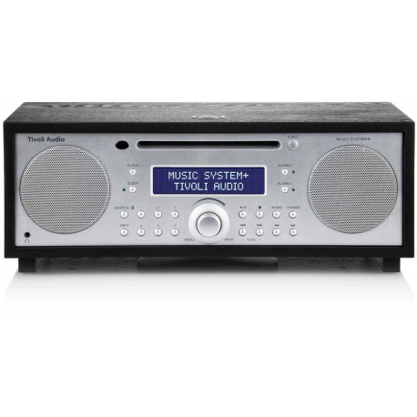 TIVOLI MUSIC SYSTEM + NOIR SILVER RADIO /BT /AM/FM AUX LECTEUR CD