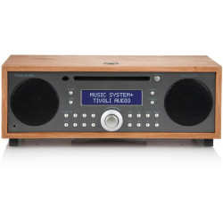 TIVOLI MUSIC SYSTEM + NOIR SILVER RADIO /BT /AM/FM AUX LECTEUR CD