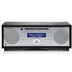 TIVOLI MUSIC SYSTEM BT WHITE SILVER RADIO /BT /FM/DAB + AUX LECTEUR CD