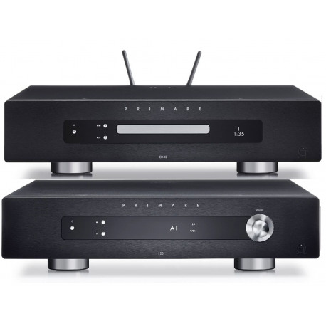 PRIMARE CD35 PRISMA LECTEUR CD /RESEAU + I 25 AMPLI INTEGRE COULEUR NOIRE