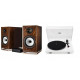 TRIANGLE CAPELLA NEBULEUSE BRUNE + PLATINE VINYLE LUNAR 3 NOIRE