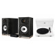 TRIANGLE CAPELLA NEBULEUSE BRUNE + PLATINE VINYLE LUNAR 3 NOIRE