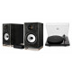 TRIANGLE CAPELLA NEBULEUSE BRUNE + PLATINE VINYLE LUNAR 3 NOIRE