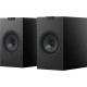 kef q1 meta noyer enceintes bibliotheques