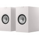 kef q1 meta blanc enceintes bibliotheques
