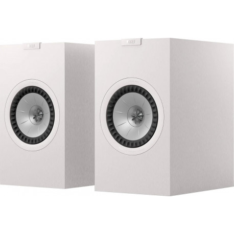 kef q1 meta blanc enceintes bibliotheques