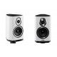 SONUS FABER SONETTO 2 BLANCHES EXPO ENCEINTES BIBLIOTHEQUE LA PAIRE