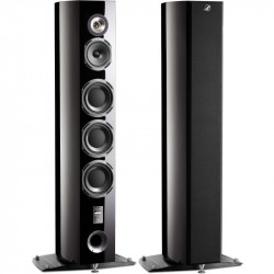 TRIANGLE CONCERTO NOIR LAQUE ENCEINTE COLONNE HT DE GAMME REPRISE