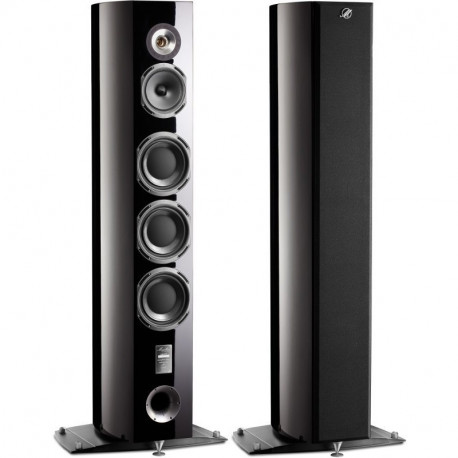 TRIANGLE CONCERTO NOIR LAQUE ENCEINTE COLONNE HT DE GAMME REPRISE