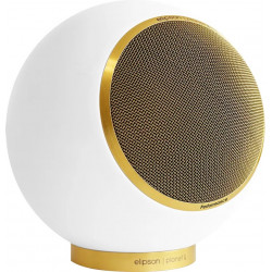 Elipson Planet L Performance noir mat gold (la paire) Enceintes bibliothèque