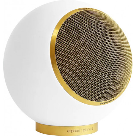 Elipson Planet L Performance noir mat gold (la paire) Enceintes bibliothèque