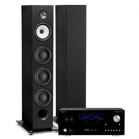 PACK TRIANGLE AUSTRALE EZ NOIRE + ADVANCE PARIS MY CONNECT 150 + CABLE HP 2X5M + BLUETOOTH