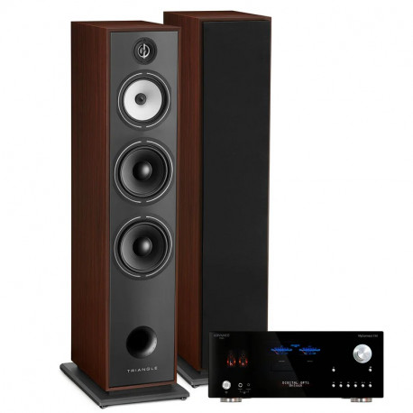 PACK TRIANGLE AUSTRALE EZ CHATAIGNER + ADVANCE PARIS MY CONNECT 150 + CABLE HP 2X5M + BLUETOOTH