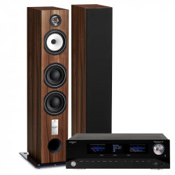 pack TRIANGLE ANTAL EZ NOIRE ASH + AMPLI CONNECTE ADVANCE PLAYSTREAM A7 + CABLE SYMPHONIE 2X3 M