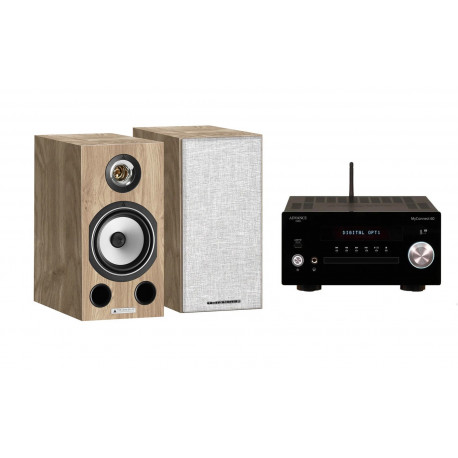 Pack TRIANGLE COMETE EZ CHATAIGNIER + ADVANCE PARIS MY CONNECT 60 BLANC + CABLE HP 2X2.5M