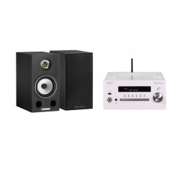 Pack TRIANGLE COMETE EZ CHATAIGNIER + ADVANCE PARIS MY CONNECT 60 BLANC + CABLE HP 2X2.5M