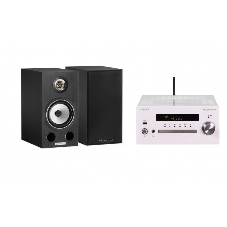 Pack TRIANGLE COMETE EZ CHATAIGNIER + ADVANCE PARIS MY CONNECT 60 BLANC + CABLE HP 2X2.5M