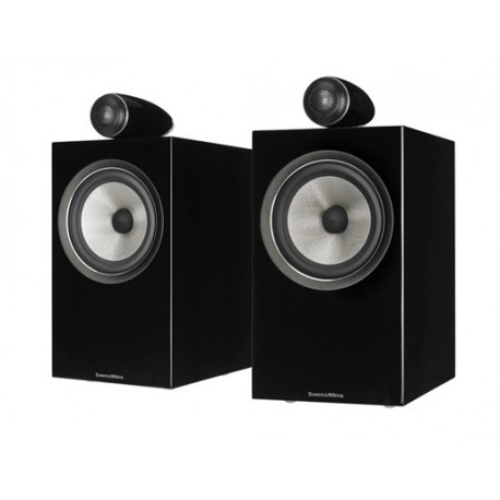 bowers et wilkins 705s2 enceinte bibliothèque la paire noir laqué reprise client